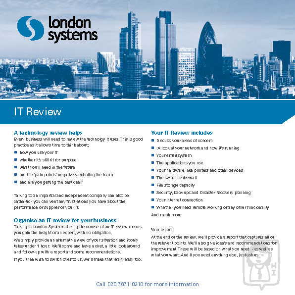London Systems IT Review Brochure